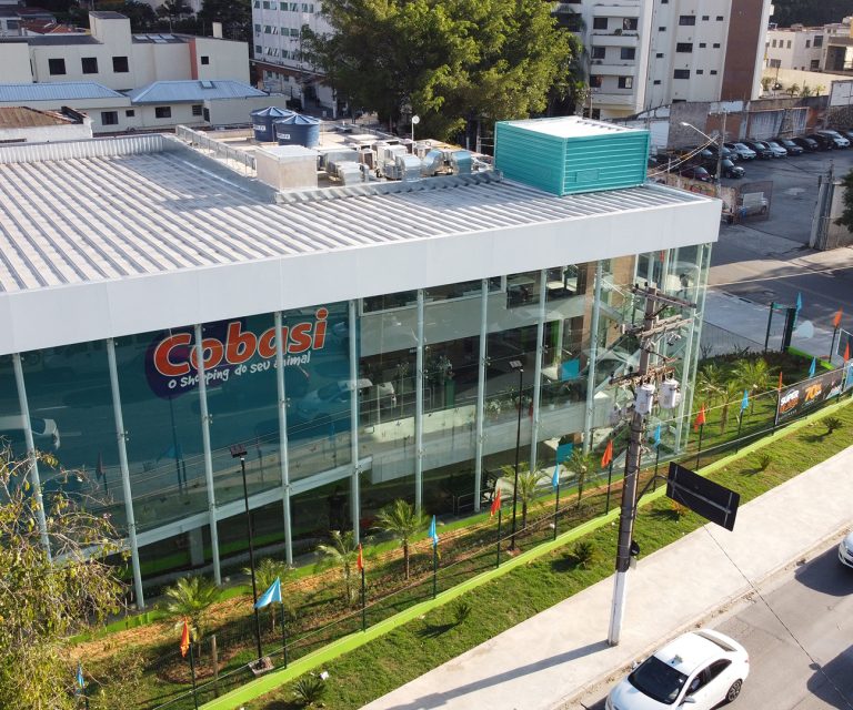 Fachada com obra concluída