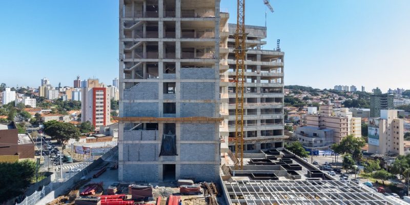 Alvenaria em andamento