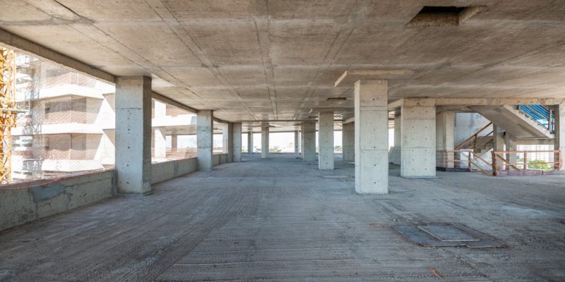 Estrutura em andamento