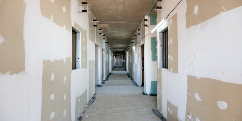 Instalações em andamento