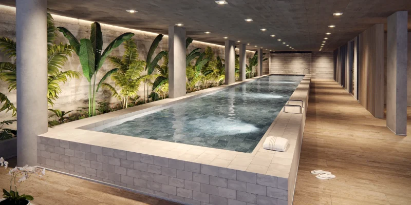 Indoor swimming pool