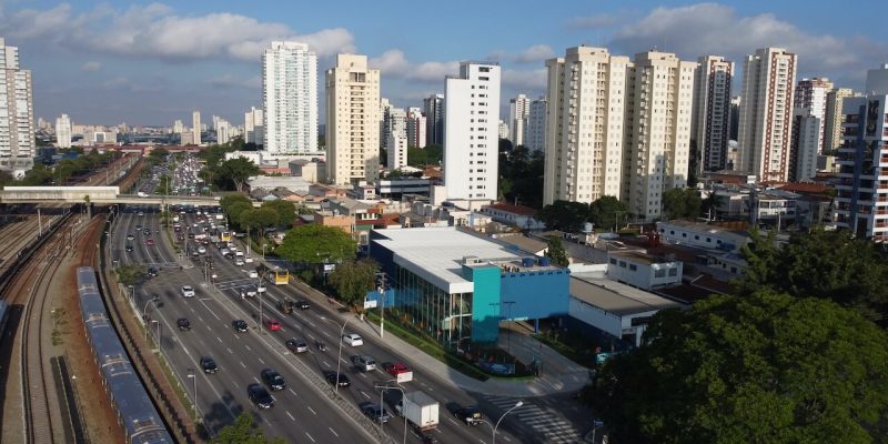 Cobasi Tatuapé Vista aérea da fachada