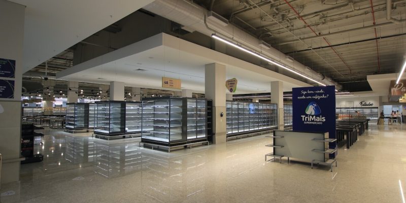 Instalações de refrigeradores finalizadas