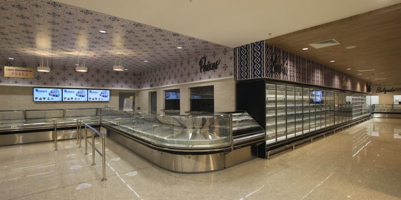 Setor de Alimentos com obra finalizada