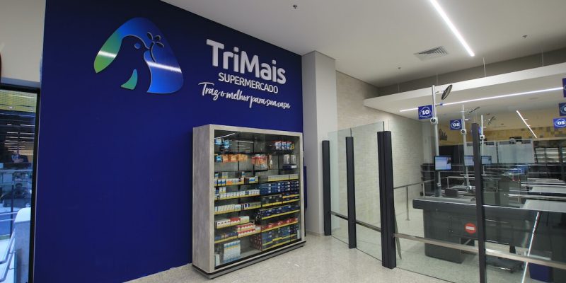 Entrada com obra finalizada