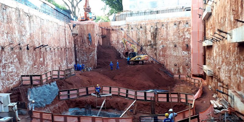 Foundation in progress