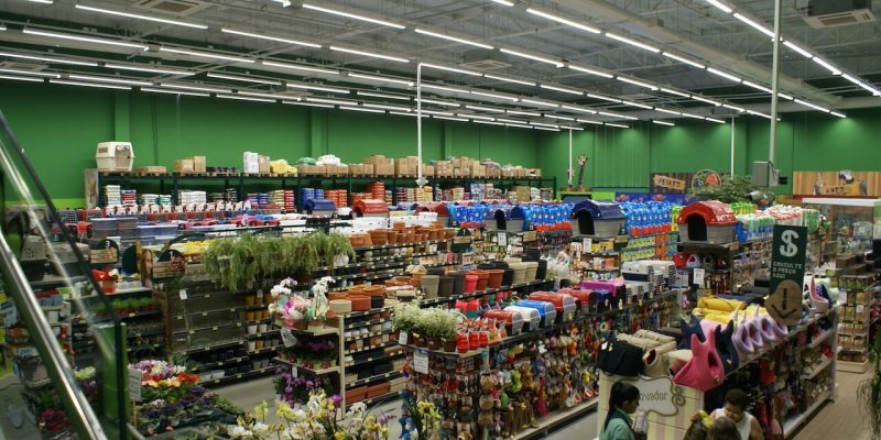 Santos' Cobasi: Interior of the store work completed