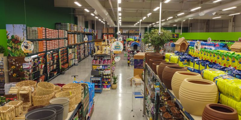 Tatuape's Cobasi: Interior of the store work completed