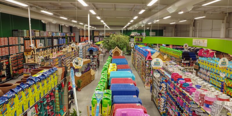 Tatuape's Cobasi: Interior of the store work completed