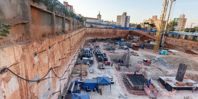 Foundation in progress