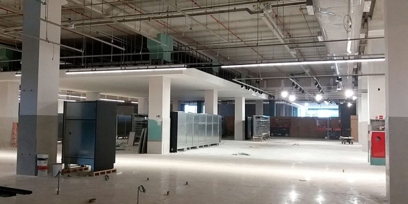 Metallic structures in progress